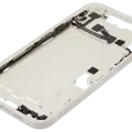 Mid-Frame Housing W/ Charging Port Flex & Small Parts For iPhone 14 Plus (EU / Global Version) (Used OEM Pull: Grade B) (Starlight)