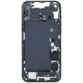 Mid-Frame Housing W/ Charging Port Flex & Small Parts For iPhone 14 Plus (EU / Global Version) (Used OEM Pull: Grade C) (Midnight)