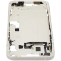 Mid-Frame Housing W/ Charging Port Flex & Small Parts For iPhone 14 Plus (EU / Global Version) (Used OEM Pull: Grade C) (Starlight)