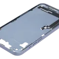 Mid-Frame Housing W/ Charging Port Flex & Small Parts For iPhone 14 Plus (US Version) (Used OEM Pull: Grade A) (Blue)