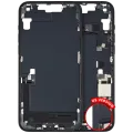 Mid-Frame Housing W/ Charging Port Flex & Small Parts For iPhone 14 Plus (US Version) (Used OEM Pull: Grade A) (Midnight)