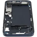 Mid-Frame Housing W/ Charging Port Flex & Small Parts For iPhone 14 Plus (US Version) (Used OEM Pull: Grade A) (Midnight)