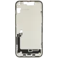 Mid-Frame Housing W/ Charging Port Flex & Small Parts For iPhone 14 Plus (US Version) (Used OEM Pull: Grade A) (Starlight)
