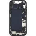 Mid-Frame Housing W/ Charging Port Flex & Small Parts For iPhone 14 Plus (US Version) (Used OEM Pull: Grade C) (Midnight)