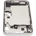 Mid-Frame Housing W/ Charging Port Flex & Small Parts For iPhone 14 Plus (US Version) (Used OEM Pull: Grade C) (Starlight)