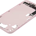 Mid-Frame Housing W/ Charging Port Flex & Small Parts For iPhone 15 (EU / Global Version) (Used OEM Pull: Grade A) (Pink)