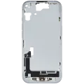 Mid-Frame Housing W/ Charging Port Flex & Small Parts For iPhone 15 (EU / Global Version) (Used OEM Pull: Grade B) (Blue)