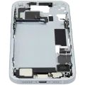 Mid-Frame Housing W/ Charging Port Flex & Small Parts For iPhone 15 (EU / Global Version) (Used OEM Pull: Grade B) (Blue)