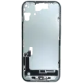 Mid-Frame Housing W/ Charging Port Flex & Small Parts For iPhone 15 (EU / Global Version) (Used OEM Pull: Grade B) (Green)