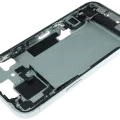 Mid-Frame Housing W/ Charging Port Flex & Small Parts For iPhone 15 (EU / Global Version) (Used OEM Pull: Grade B) (Green)