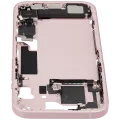 Середня рамка зі шлейфом зарядки й дрібними деталями для iPhone 15 (EU / Global Version) (Used OEM Pull: Grade B) (рожевий)