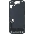 Mid-Frame Housing W/ Charging Port Flex & Small Parts For iPhone 15 (US Version) (Used OEM Pull: Grade B) (Black)
