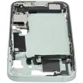 Mid-Frame Housing W/ Charging Port Flex & Small Parts For iPhone 15 (US Version) (Used OEM Pull: Grade B) (Green)