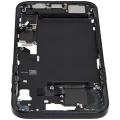 Mid-Frame Housing W/ Charging Port Flex & Small Parts For iPhone 15 Plus (EU / Global Version) (Used OEM Pull: Grade A) (Black)