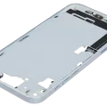 Mid-Frame Housing W/ Charging Port Flex & Small Parts For iPhone 15 Plus (EU / Global Version) (Used OEM Pull: Grade A) (Blue)