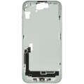 Mid-Frame Housing W/ Charging Port Flex & Small Parts For iPhone 15 Plus (EU / Global Version) (Used OEM Pull: Grade A) (Green)