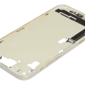 Mid-Frame Housing W/ Charging Port Flex & Small Parts For iPhone 15 Plus (EU / Global Version) (Used OEM Pull: Grade A) (Yellow)
