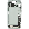 Mid-Frame Housing W/ Charging Port Flex & Small Parts For iPhone 15 Plus (EU / Global Version) (Used OEM Pull: Grade B) (Green)