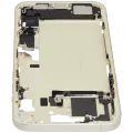 Mid-Frame Housing W/ Charging Port Flex & Small Parts For iPhone 15 Plus (EU / Global Version) (Used OEM Pull: Grade B) (Yellow)
