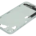Mid-Frame Housing W/ Charging Port Flex & Small Parts For iPhone 15 Plus (EU / Global Version) (Used OEM Pull: Grade C) (Green)