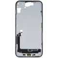 Mid-Frame Housing W/ Charging Port Flex & Small Parts For iPhone 15 Plus (US Version) (Used OEM Pull: Grade A) (Blue)