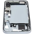 Mid-Frame Housing W/ Charging Port Flex & Small Parts For iPhone 15 Plus (US Version) (Used OEM Pull: Grade A) (Blue)