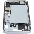 Mid-Frame Housing W/ Charging Port Flex & Small Parts For iPhone 15 Plus (US Version) (Used OEM Pull: Grade B) (Blue)