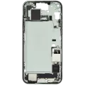 Mid-Frame Housing W/ Charging Port Flex & Small Parts For iPhone 15 Plus (US Version) (Used OEM Pull: Grade B) (Green)