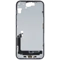 Mid-Frame Housing W/ Charging Port Flex & Small Parts For iPhone 15 Plus (US Version) (Used OEM Pull: Grade C) (Blue)