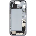 Mid-Frame Housing W/ Charging Port Flex & Small Parts For iPhone 15 Plus (US Version) (Used OEM Pull: Grade C) (Blue)