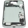 Mid-Frame Housing W/ Charging Port Flex & Small Parts For iPhone 15 Plus (US Version) (Used OEM Pull: Grade C) (Green)