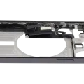 Mid-Frame Housing W/ Charging Port Flex & Small Parts For iPhone 15 Pro Max (EU / Global Version) (Used OEM Pull: Grade B) (Black Titanium)