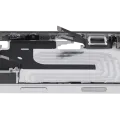 Mid-Frame Housing W/ Charging Port Flex & Small Parts For iPhone 16 (EU / Global Version) (Used OEM Pull: Grade A) (White)
