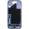 Mid-Frame Housing W/ Charging Port Flex & Small Parts For iPhone 16 (EU / Global Version) (Used OEM Pull: Grade A) (Ultramarine)