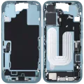 Mid-Frame Housing W/ Charging Port Flex & Small Parts For iPhone 16 (EU / Global Version) (Used OEM Pull: Grade B) (Teal)