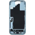 Mid-Frame Housing W/ Charging Port Flex & Small Parts For iPhone 16 (EU / Global Version) (Used OEM Pull: Grade C) (Teal)