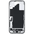 Mid-Frame Housing W/ Charging Port Flex & Small Parts For iPhone 16 (US Version) (Used OEM Pull: Grade A) (White)