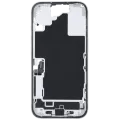 Mid-Frame Housing W/ Charging Port Flex & Small Parts For iPhone 16 (US Version) (Used OEM Pull: Grade C) (White)
