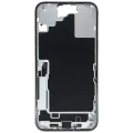 Mid-Frame Housing W/ Charging Port Flex & Small Parts For iPhone 16 Plus (EU / Global Version) (Used OEM Pull: Grade A) (White)