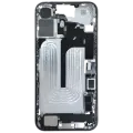 Mid-Frame Housing W/ Charging Port Flex & Small Parts For iPhone 16 Plus (EU / Global Version) (Used OEM Pull: Grade A) (White)