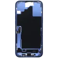 Mid-Frame Housing W/ Charging Port Flex & Small Parts For iPhone 16 Plus (EU / Global Version) (Used OEM Pull: Grade A) (Ultramarine)