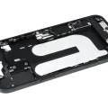 Mid-Frame Housing W/ Charging Port Flex & Small Parts For iPhone 16 Plus (EU / Global Version) (Used OEM Pull: Grade B) (Black)