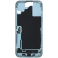 Mid-Frame Housing W/ Charging Port Flex & Small Parts For iPhone 16 Plus (EU / Global Version) (Used OEM Pull: Grade B) (Teal)