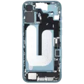 Mid-Frame Housing W/ Charging Port Flex & Small Parts For iPhone 16 Plus (EU / Global Version) (Used OEM Pull: Grade B) (Teal)