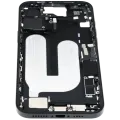 Mid-Frame Housing W/ Charging Port Flex & Small Parts For iPhone 16 Plus (EU / Global Version) (Used OEM Pull: Grade C) (Black)