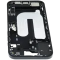 Mid-Frame Housing W/ Charging Port Flex & Small Parts For iPhone 16 Plus (EU / Global Version) (Used OEM Pull: Grade C) (Black)