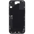Mid-Frame Housing W/ Charging Port Flex & Small Parts For iPhone 16 Plus (US Version) (Used OEM Pull: Grade A) (Black)