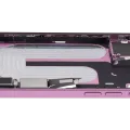 Mid-Frame Housing W/ Charging Port Flex & Small Parts For iPhone 16 Plus (US Version) (Used OEM Pull: Grade A) (Pink)