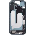 Mid-Frame Housing W/ Charging Port Flex & Small Parts For iPhone 16 Plus (US Version) (Used OEM Pull: Grade A) (Teal)