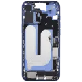 Mid-Frame Housing W/ Charging Port Flex & Small Parts For iPhone 16 Plus (US Version) (Used OEM Pull: Grade B) (Ultramarine)